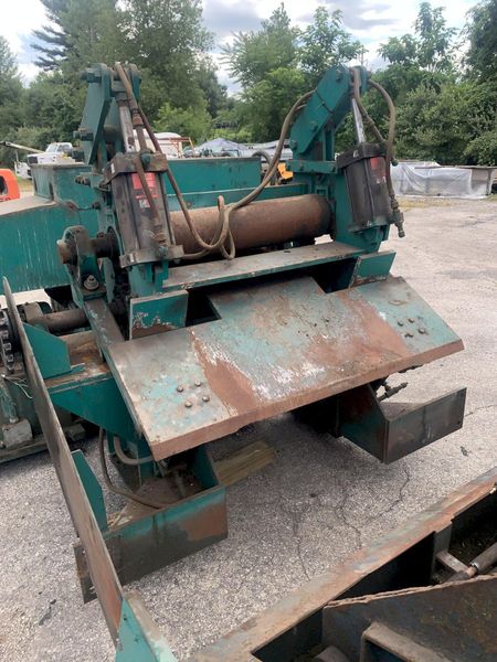 20,000 LB X 30" X .500" YODER COIL CRADLE & STRAIGHTENER FEED LINE: STOCK #13050