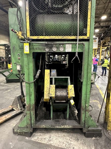 200 TON STAMTEC MODEL #G1-200 (NEW 2000) GAP FRAME PRESS, 7.87" STROKE: STOCK #20020