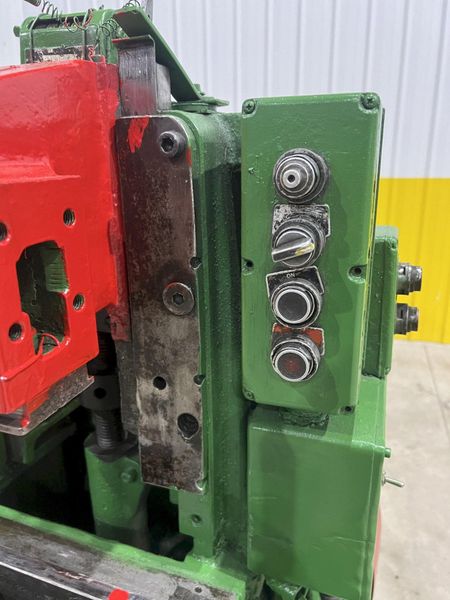 25 TON YODER MODEL #P-25 MECHANICAL CUTOFF PRESS, 2.25" STROKE : STOCK #20524