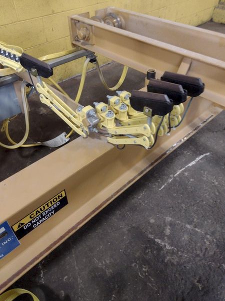 2 TON X 13' CONTRX CRANES / R&M HOIST UNDERSLUNG BRIDGE CRANE: STOCK #16541