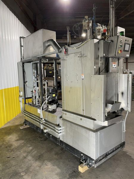 SYSTEM TECHNOLOGIES MODEL @CMI-123-480 CLEAN MACHINE HIGH PRESSURE STAINLESS STEEL PARTS WASHER: