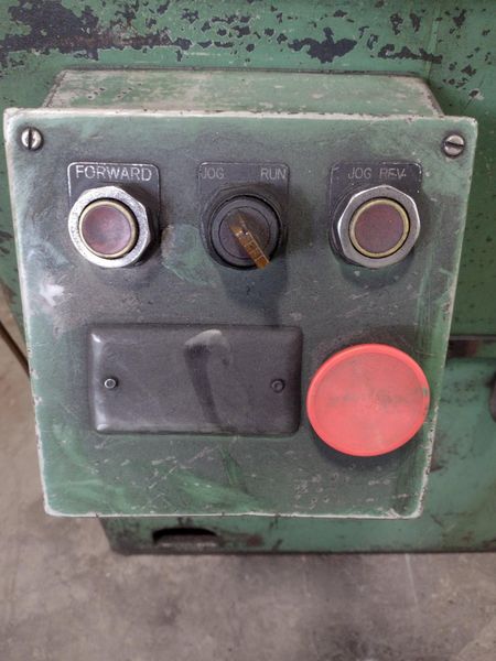 3/8" LEWIS MODEL #8CV WIRE STRAIGHTEN & CUT MACHINE: STOCK  16185