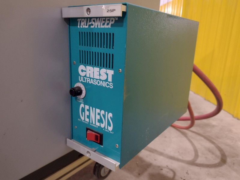 KRC (KENTUCKY REBUILD) TEST STAND WITH CREST ULTRASONIC POWER SUPPLY: STOCK #20594