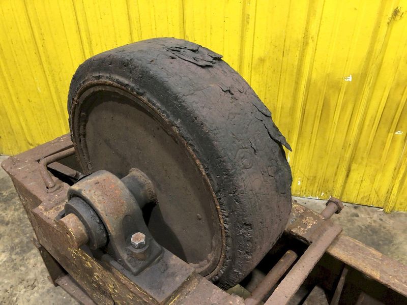60 TON WELDWIRE MODEL #WER-60  POWERED TANK TURNING ROLLS WITH IDLER: STOCK #16905