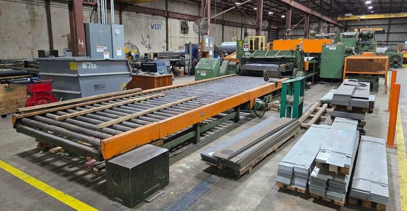 72" x 0.105" x 25,000# McKay/Wysong Cut To Length Line