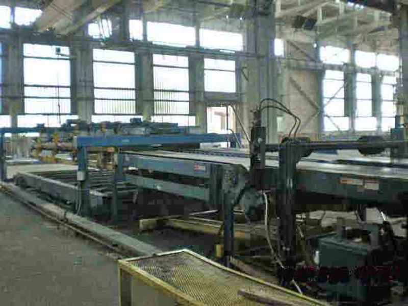 96" x 0.375" x 40,000# Herr Voss Cut To Length Line