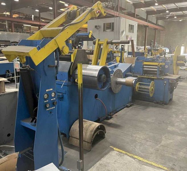 18" x 2.875" x 4,000# Ruesch Slitting Line