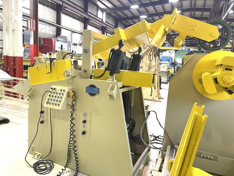 COE Press 15,000 lbs x 24" Wide Servo Coil Feed Line
