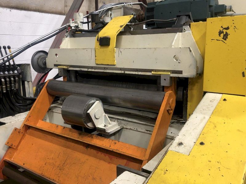 SESCO Coil Cradle - Straightener - Feeder Complete Coil Feed Line 20,000 Lbs. x 42" Wide