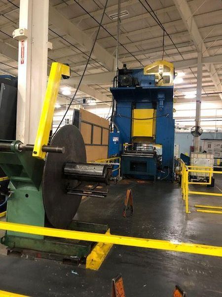 500 ton Aida NST-500 Used Straight Side Mechanical Metal Stamping Press