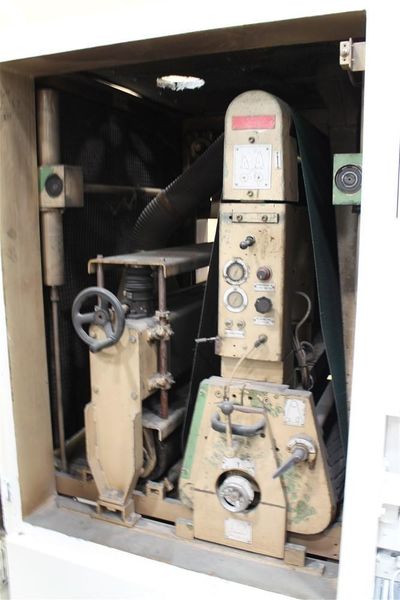 36" AEM BELT GRINDER AND DEBURRING MACHINE: STOCK #70463