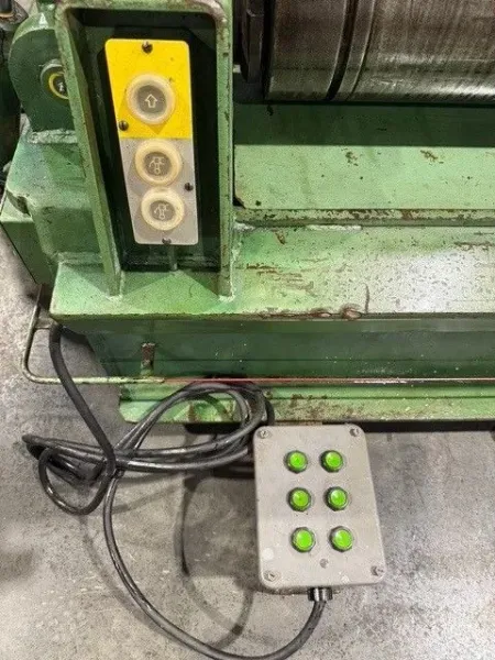 ROUNDO PS-255 10’ x ½” 3 Roll Plate Bending Roll 1988’ #7675