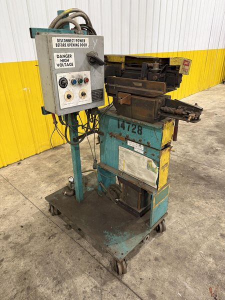 10" GUILD MODEL #PSA-135-10 SHEAR END COIL STRIP WELDER: STOCK #22609