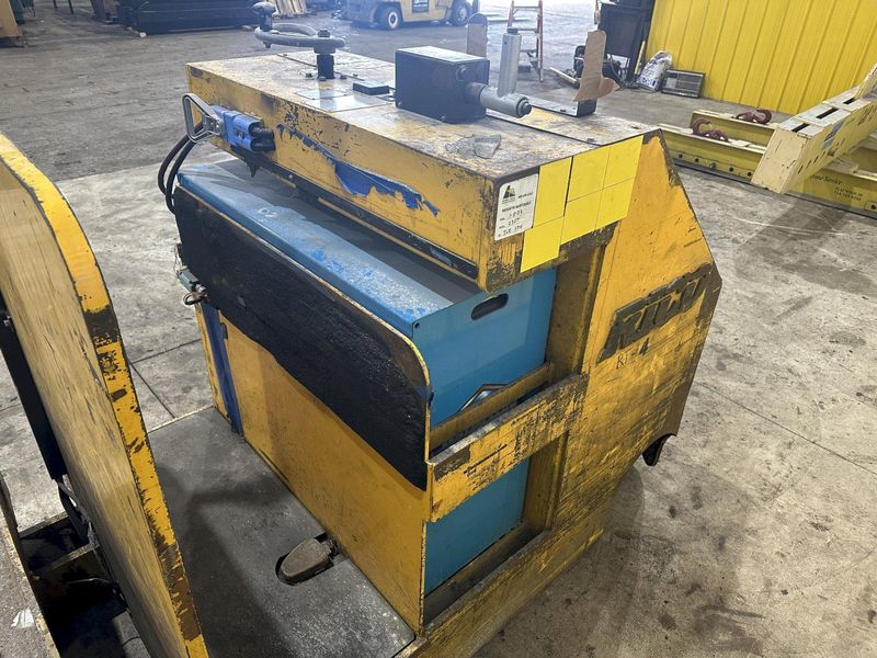 15,000 LBS RICO MODEL #PLR-DD-AR-150 ELECTRIC DIE CART PALLET TYPE FORKLIFT: STOCK #22190