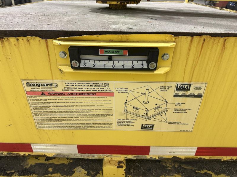 20' HIGH SALA MODEL #8530558 JIB STYLE FALL ARREST SAFETY SYSTEM: STOCK #22176