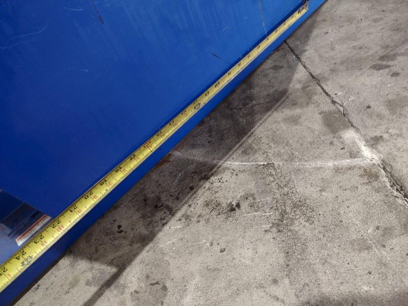 1 YARD X 6,000 LBS VESTIL MODEL #D-HOP-100-HD SELF DUMPING HOPPER: STOCK #22490