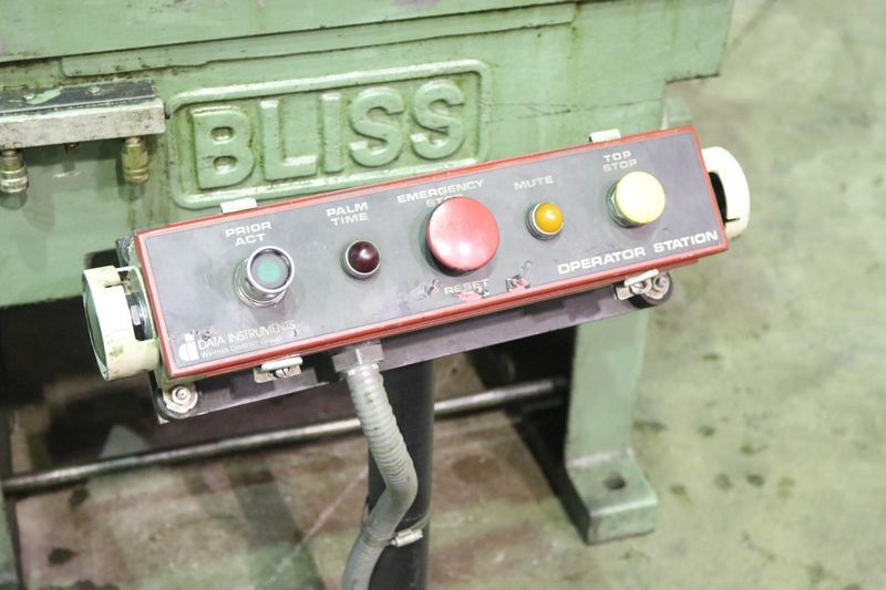 60 TON BLISS C-60 OBI PUNCH PRESS, 1" STROKE: STOCK #10557