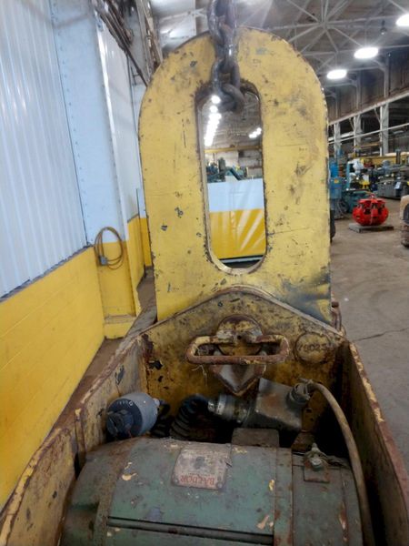 32,000 LB 16 TON X 20" TO 74" X 72" OD BRADLEY CRANE MOTORIZED COIL GRAB: STOCK 13231