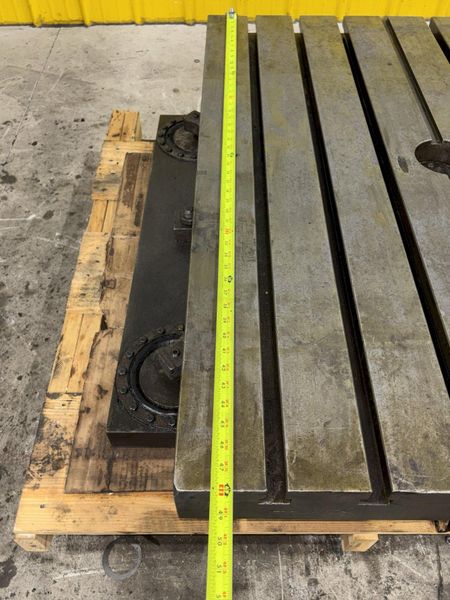 36" X 48" GIDDINGS & LEWIS AIR LIFT ROTARY TABLE: STOCK #23586