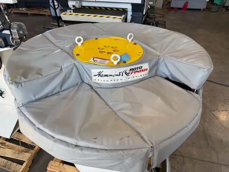 HAMMOND ROTO-FINISH MR-12C  10 C.F. VIBRATORY TUMBLER 2021’ #7983