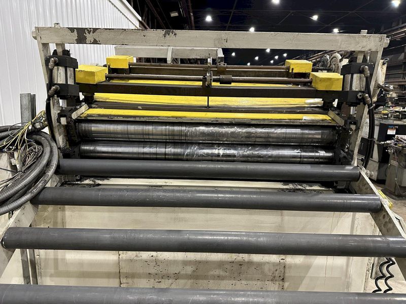 40” X .105” ROWE MODEL #CO-40 7-ROLL COIL STRAIGHTENER: STOCK #20334