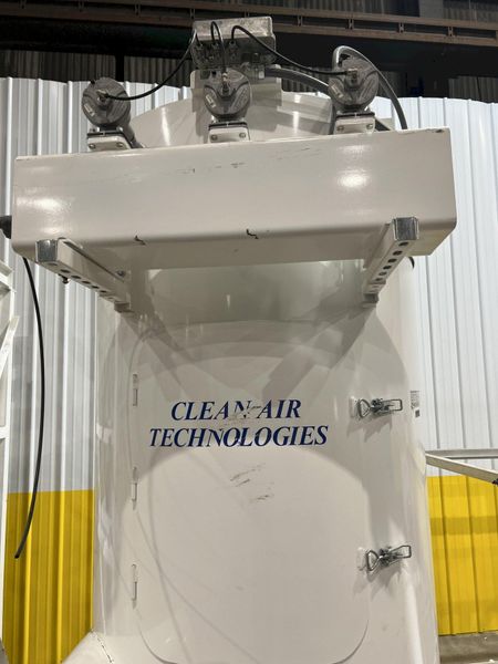 40 HP x 4 STATION CLEAN AIR TECHNOLOGIES / EUROVAC INDUSTRIAL TRANSIT & BUS CENTRAL VACUUM SYSTE