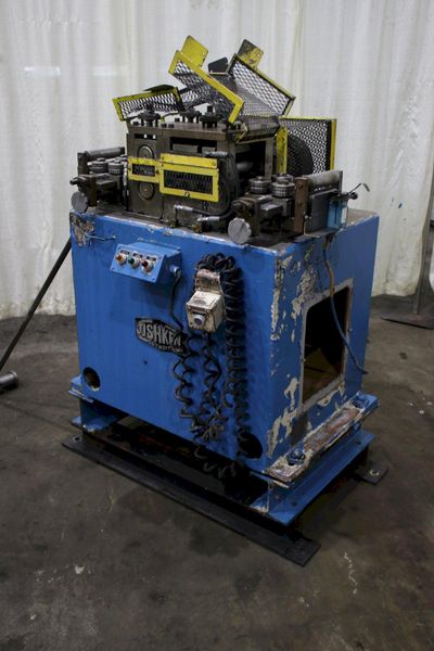 TISHKEN MODEL #6R6 LEVERLER/FEEDER/STRAIGHTENER: STOCK #75305