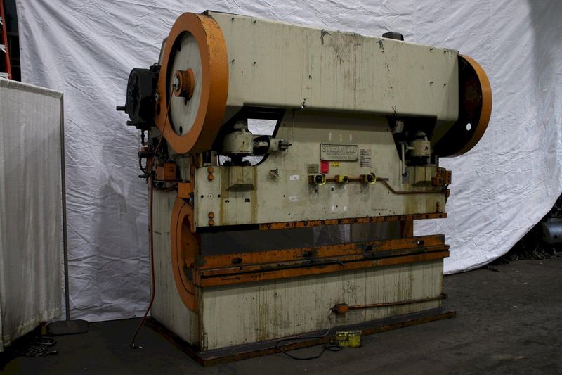 175 TON X 10' STEELWELD MECHANICAL PRESS BRAKE: STOCK #75077