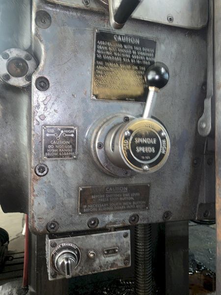 4" GIDDINGS & LEWIS MODEL #70A-DP4-T HORIZONTAL TABLE TYPE BORING MILL HBM: STOCK 13393