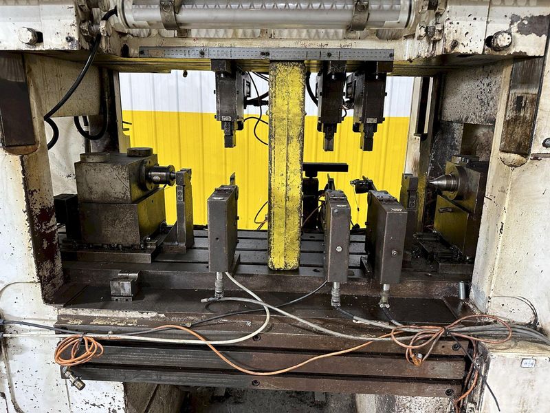 25 TON EITEL MODEL ASP-25 SERVO DRIVEN AUTOMATIC BAR & ROD PRECISION STRAIGHTENING PRESS: YOBRO