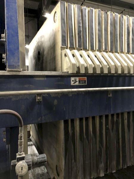 2008 Evoqua / Siemens 1500mm / 65 Plate Filter Press ||
 One Still Available