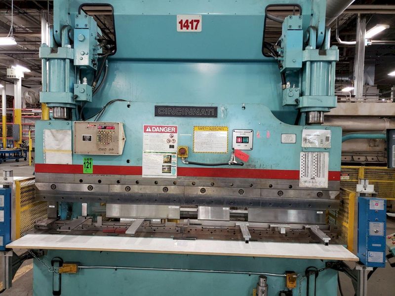 90 TON X 8' CINCINNATI CBII  HYDRAULIC BRAKE: STOCK #76655