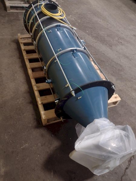 15 HP DUSTCONTROL MODEL #DC-11 & RAF-1600 DUST COLLECTOR SYSTEM: STOCK #17169