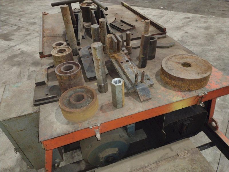 #11 IRON MASTER HYDRAULIC ROTARY REBAR BENDER & BAR SHEAR: STOCK #22436