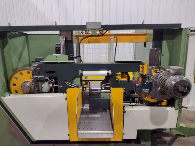 13.4" X 13.4" MISSLER MODEL #DEB-340-CE AUTOMATIC HORIZONTAL BANDSAW, NEW 2000: STOCK #19627