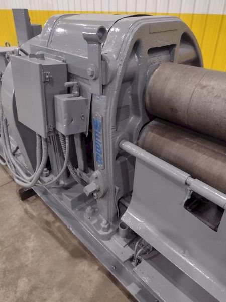 10' X 1/4" WEBB MODEL #6L INITIAL PINCH 3 ROLL PLATE ROLL: STOCK #18988
