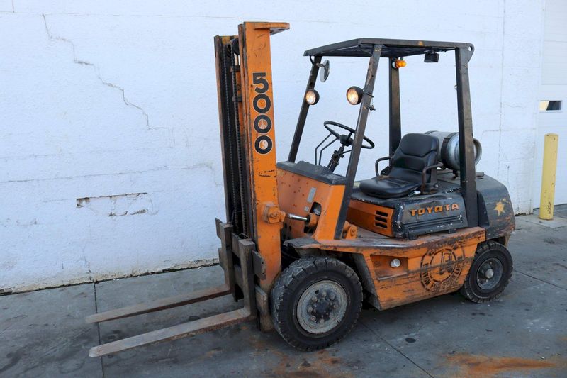 5,000 LB TOYOTA FORKLIFT: STOCK #63915