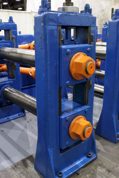 12 STAND X 4-1/2" X 32" YODER W35 RAFTED ROLLFORMER LINE: STOCK #10523