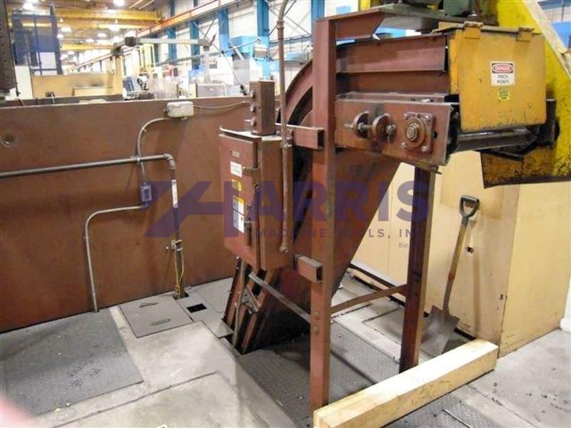 124" Bullard Dyn-au-tape 2 Axis CNC Vertical Boring Mill with Fanuc 15TT Control