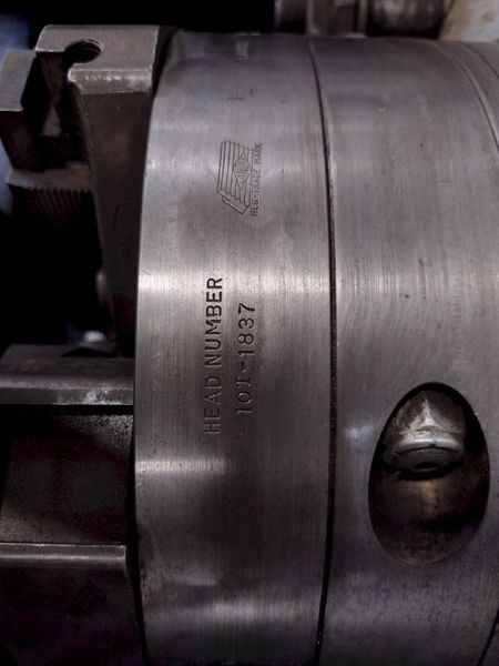 1.25" (2) HEAD ASHLAND MODEL #100 PIPE THREADER WITH LANDIS LANCO #10T HEADS: STOCK #18211