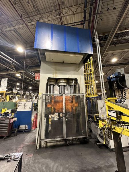2013 - 800 TON MACRODYNE PRESS & BILLET HEATING INDUCTION SERVICES FORGING SYSTEM: STOCK #20205