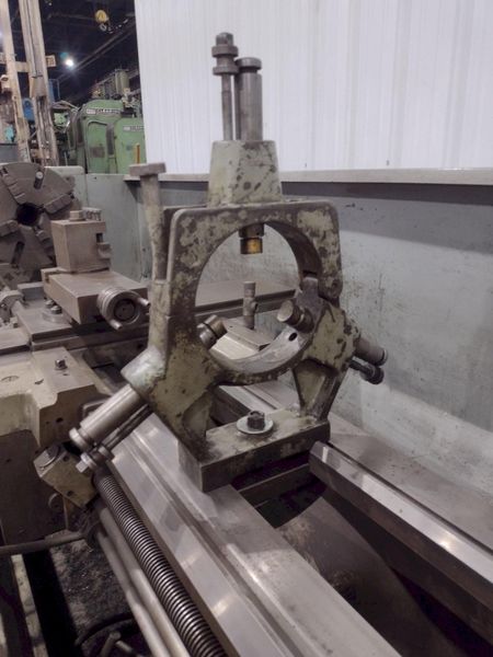 17" x 108" CLAUSING COLCHESTER MODEL #17 ENGINE LATHE, 3.25" HOLE: STOCK #22567