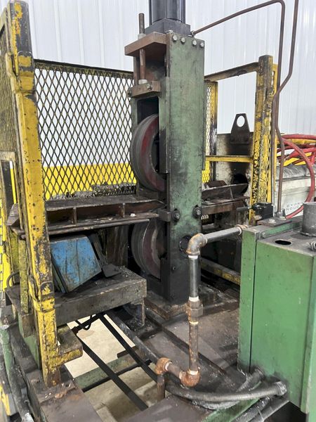 500 kw AMERICAN INDUCTION HEATING 2 COIL BILLIT HEATING SYSTEM, WITH FEEDER & CONTROLS: STOCK #2