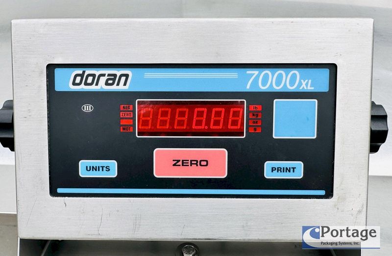 Heinzen Manufacturing  |  2720 Manual Produce Packing Table w/ Dual Scales