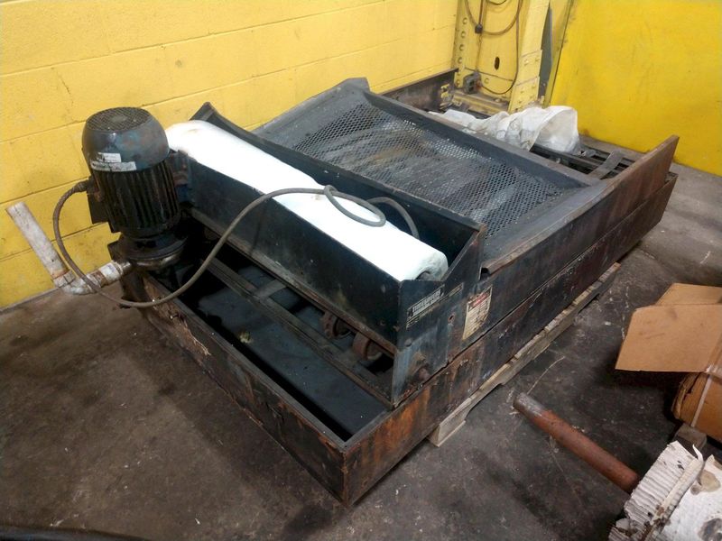 52" TIMESAVER MODEL #252-3CMW BELT GRINDER METAL FINISHER: STOCK 14849