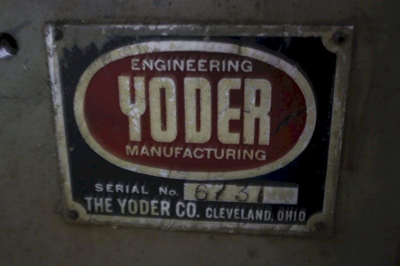 10 STAND M-1-1/2 YODER ROLLFORMER BASE: STOCK #74592