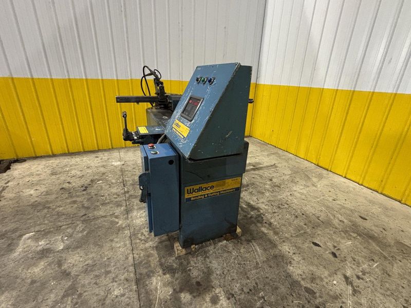 2" WALLACE MODEL #1002 PROGRAMMABLE HYDRAULIC PIPE & TUBE BENDER: STOCK #23183