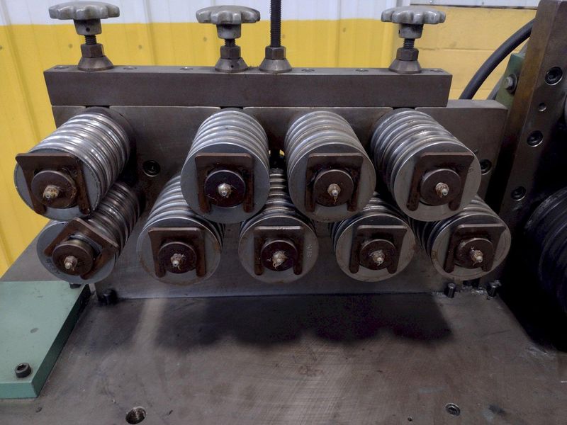 BURR OAK MODEL #VBHB RETURN TUBE BENDER & MODEL #MTCO STRAIGHTENER FEEDER: STOCK #15868