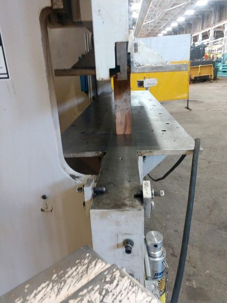 140 TON X 10' WYSONG MODEL #THS140-120 "HIGH SPEED" HYDRAULIC PRESS BRAKE: STOCK #13918