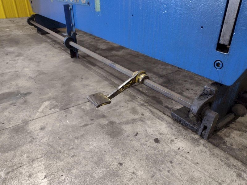 55 TON X 10' WYSONG MODEL #55-8 MECHANICAL PRESS BRAKE: STOCK #22730